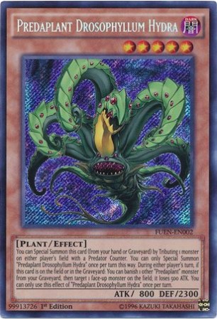 Predaplant Drosophyllum Hydra - FUEN-EN002 - Secret Rare