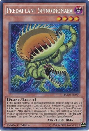 Predaplant Spinodionaea - FUEN-EN004 - Secret Rare