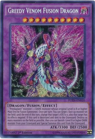 Greedy Venom Fusion Dragon - FUEN-EN010 - Secret Rare