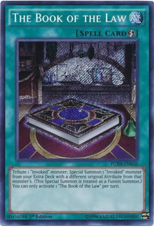 The Book of the Law - FUEN-EN036 - Secret Rare