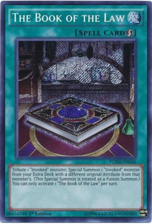 The Book of the Law - FUEN-EN036 - Secret Rare