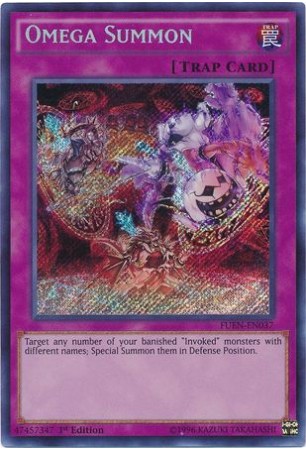 Omega Summon - FUEN-EN037 - Secret Rare