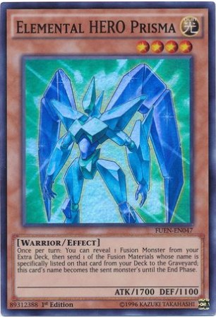 Elemental HERO Prisma - FUEN-EN047 - Super Rare