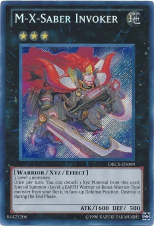 M-X-Saber Invoker - ORCS-EN099 - Secret Rare
