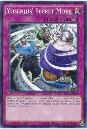 Yosenjus' Secret Move - SP17-EN050 - Starfoil