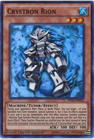 Crystron Rion - INOV-ENSE3 - Super Rare