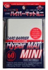 Deck Protector KMC Mini (60 Sleeves) - Hyper Mat White