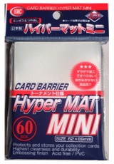 Deck Protector KMC Mini (60 Sleeves) - Hyper Mat Clear (transparente)