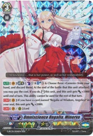 Omniscience Regalia, Minerva - G-RC01/004EN - RRR