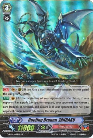 Dueling Dragon, ZANBAKU - G-RC01/019EN - RR