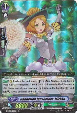 Dandelion Musketeer, Mirkka - G-RC01/050EN - R