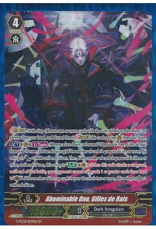 Abominable One, Gilles de Rais - G-RC01/S09EN - SP