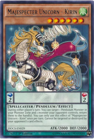 Majespecter Unicorn - Kirin - DOCS-EN029 - Rare