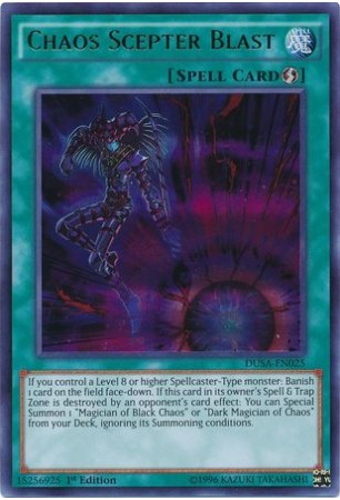 Chaos Scepter Blast - DUSA-EN025 - Ultra Rare