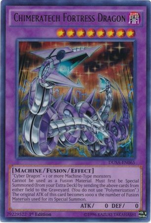 Chimeratech Fortress Dragon - DUSA-EN065 - Ultra Rare