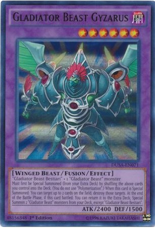 Gladiator Beast Gyzarus - DUSA-EN071 - Ultra Rare