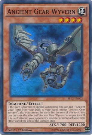 Ancient Gear Wyvern - SR03-EN003 - Super Rare