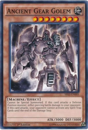 Ancient Gear Golem - SR03-EN005 - Common