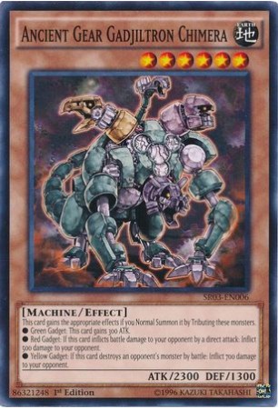 Ancient Gear Gadjiltron Chimera - SR03-EN006 - Common