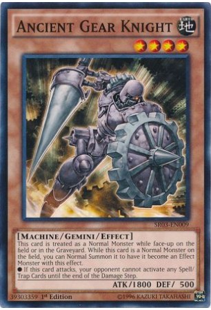 Ancient Gear Knight - SR03-EN009 - Common