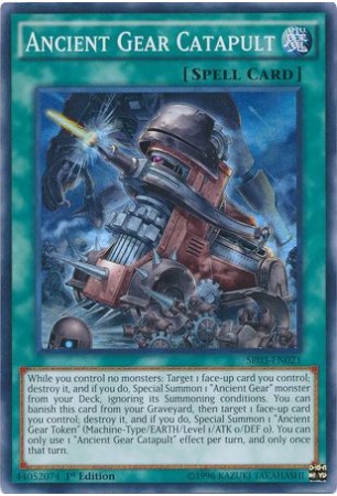 Ancient Gear Catapult - SR03-EN021 - Super Rare