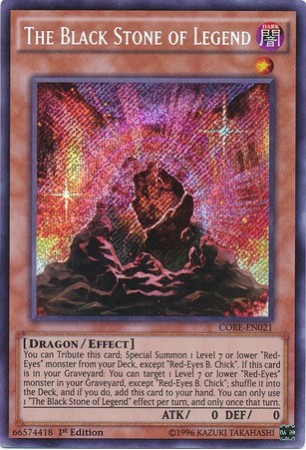 The Black Stone of Legend - CORE-EN021 - Secret Rare