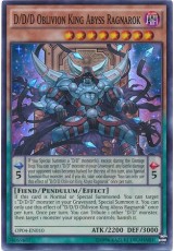 D/D/D Oblivion King Abyss Ragnarok - OP04-EN010 - Super Rare