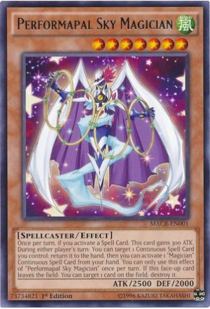 Performapal Sky Magician - MACR-EN001 - Rare