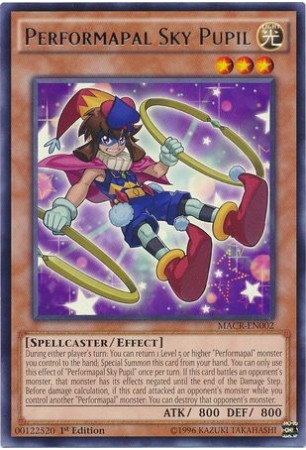 Performapal Sky Pupil - MACR-EN002 - Rare