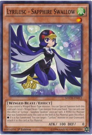 Lyrilusc - Sapphire Swallow - MACR-EN013 - Common