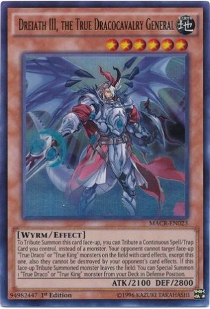 Dreiath III, the True Dracocavalry General - MACR-EN023 - Ultra Rare