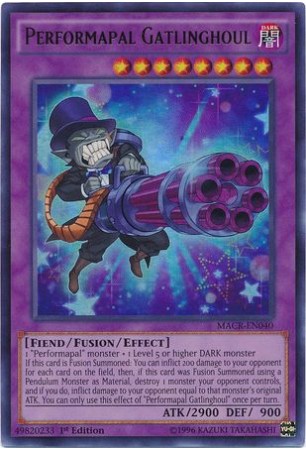 Performapal Gatlinghoul - MACR-EN040 - Ultra Rare