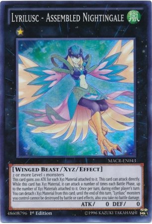 Lyrilusc - Assembled Nightingale - MACR-EN043 - Super Rare