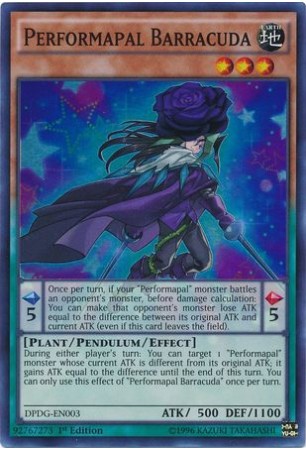 Performapal Barracuda - DPDG-EN003 - Super Rare