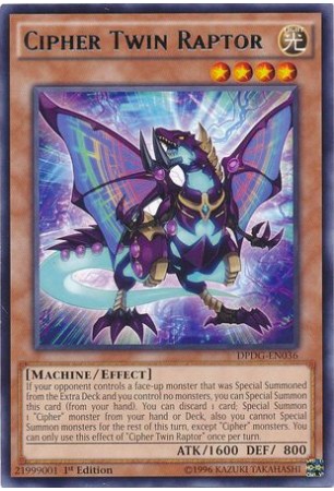 Cipher Twin Raptor - DPDG-EN036 - Rare