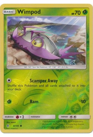 Wimpod - SM02/008 - Common (Reverse Holo)