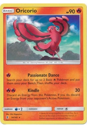 Oricorio - SM02/014 - Rare