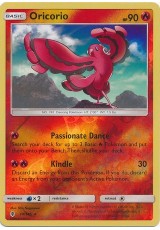 Oricorio - SM02/014 - Rare (Reverse Holo)