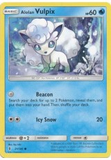 Alolan Vulpix - SM02/021 - Common