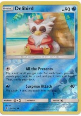 Delibird - SM02/026 - Common (Reverse Holo)