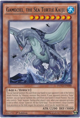 Gameciel, the Sea Turtle Kaiju - DOCS-EN088 - Rare