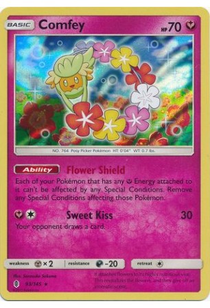 Comfey - SM02/093 - Rare Holo