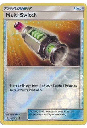 Multi Switch - SM02/129 - Uncommon (Reverse Holo)