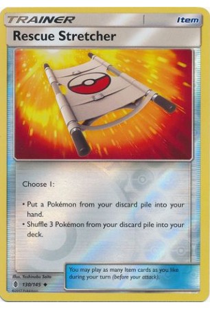 Rescue Stretcher - SM02/130 - Uncommon (Reverse Holo)