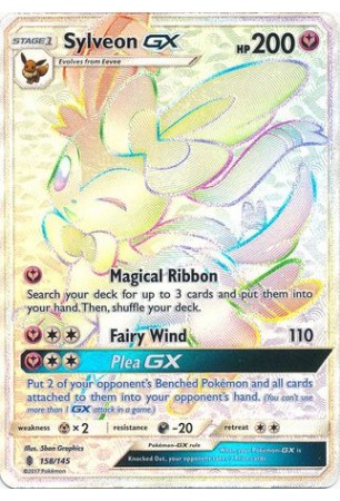 Sylveon-GX - SM02/158 - Secret Rare