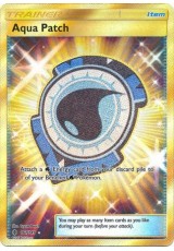 Aqua Patch - SM02/161 - Shiny Holo Rare