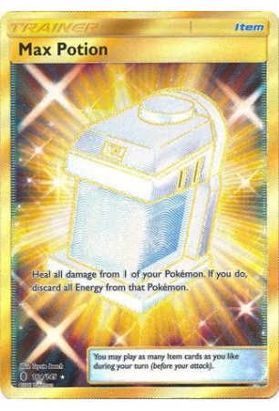 Max Potion - SM02/164 - Shiny Holo Rare