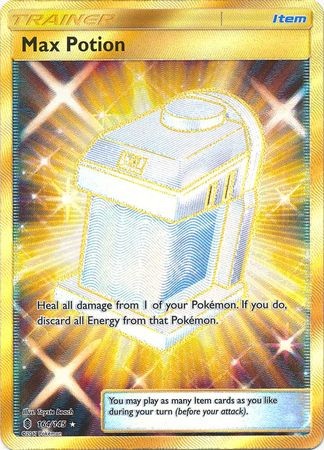 max potion pokemon card - 128/145 (SM:GRI) Uncommon discard all Energy from that Pokmon Pokemon Trading Card - Emerging