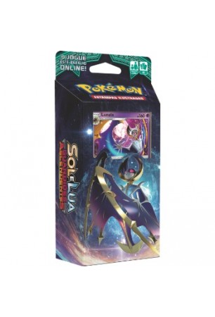 Pokémon Sol e Lua 2: Guardiões Ascendentes Deck Inicial - Lua Oculta (Lunala)