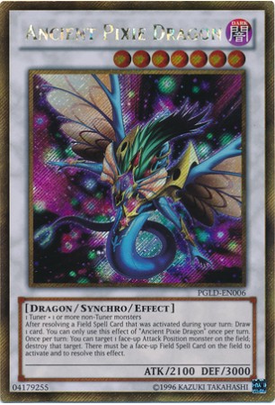 Ancient Pixie Dragon - PGLD-EN006 - Gold Secret Rare